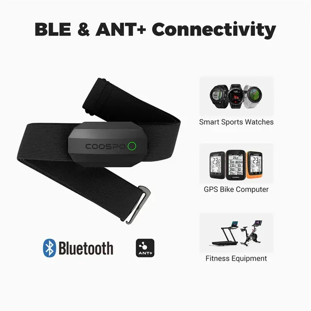 Brustgurt-Herzfrequenzsensor mit Bluetooth und ANT+ 2