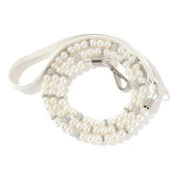 Perlen-Haustierhalsband-Set 4