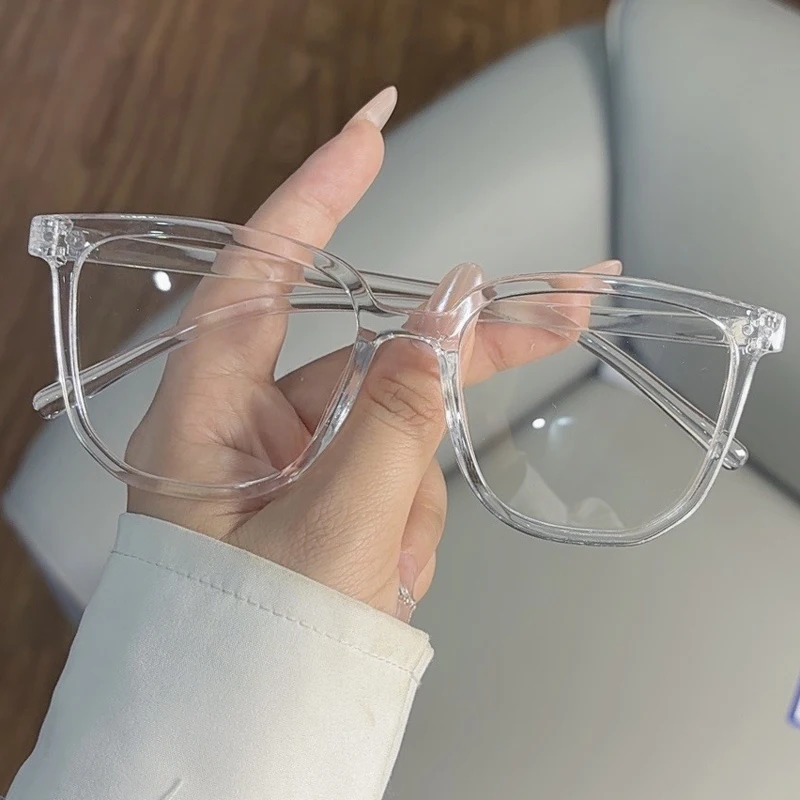 Retro-Flachlicht-Brille mit Blaulichtfilter für Damen 4