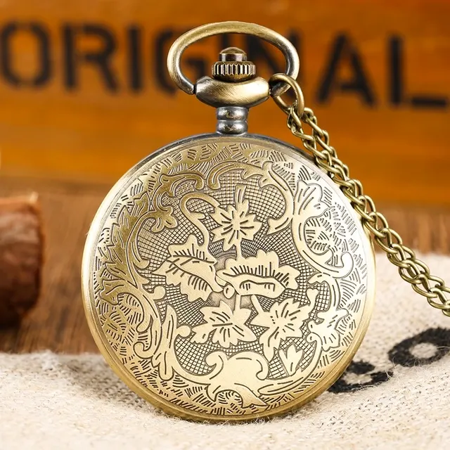 Taschenuhr mit Halskette 3