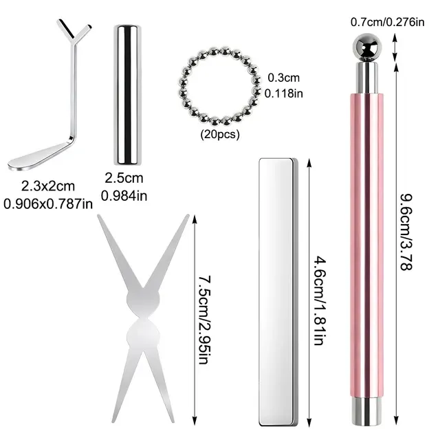 6-teiliges Cat-Eye-Nagelmagnet-Set 4
