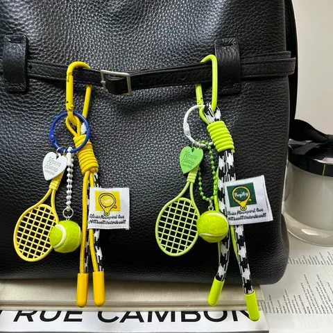 Schlüsselanhänger Tennisschläger