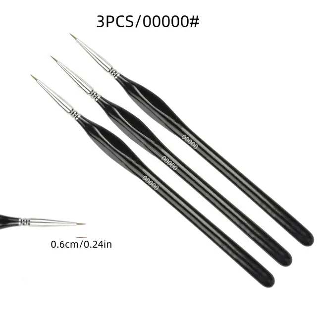 Detailpinsel-Set 3