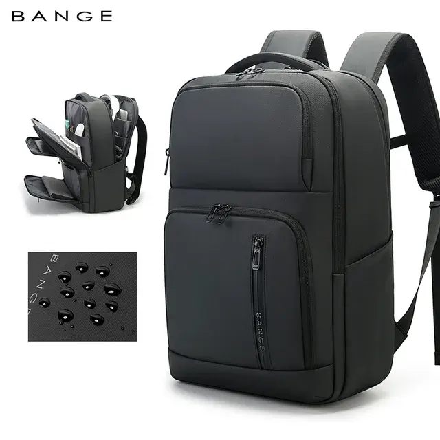 Wasserdichter 15,6-Zoll-Laptop-Rucksack für Herren 2
