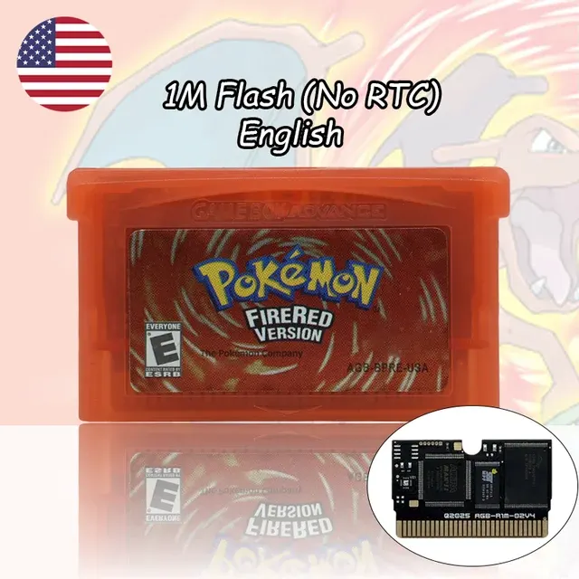 GBA Flash-Spielkassette mit RTC für Pokémon 3