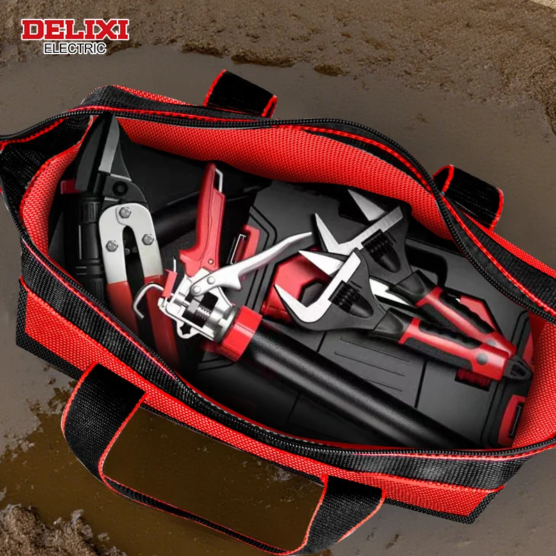Multifunktionale 14 Zoll Werkzeugtasche mit Fächern 3