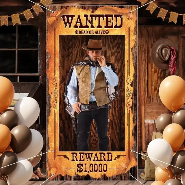 Cowboy-Fotobox-Hintergrund 2