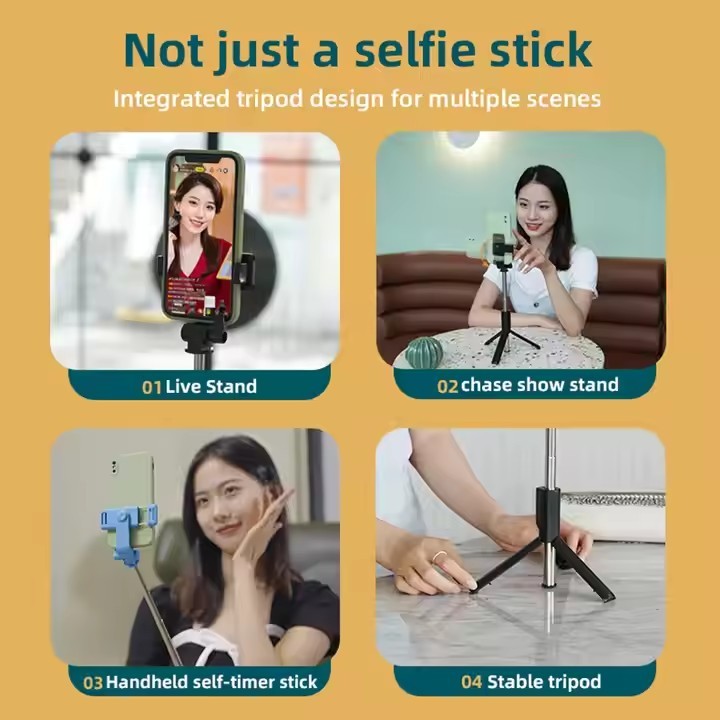 Selfie-Stick mit Stativ 4