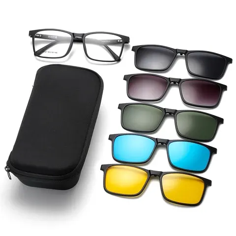 Magnet-Clip-on-Sonnenbrille