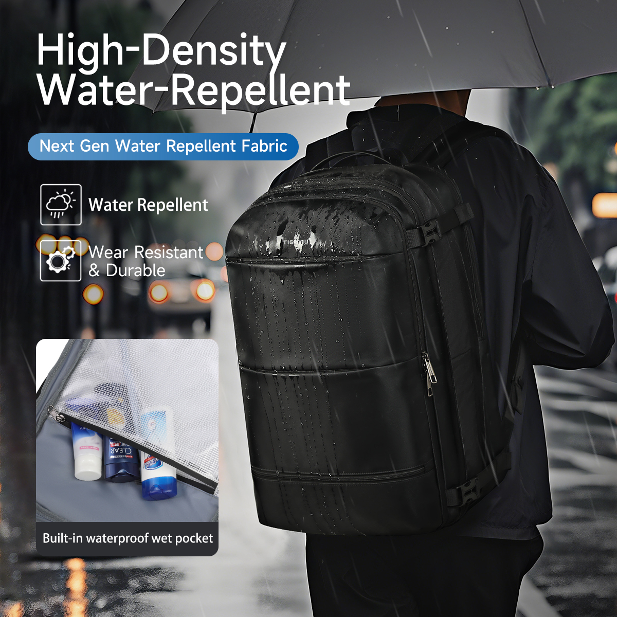 Diebstahlsicherer Rucksack 3