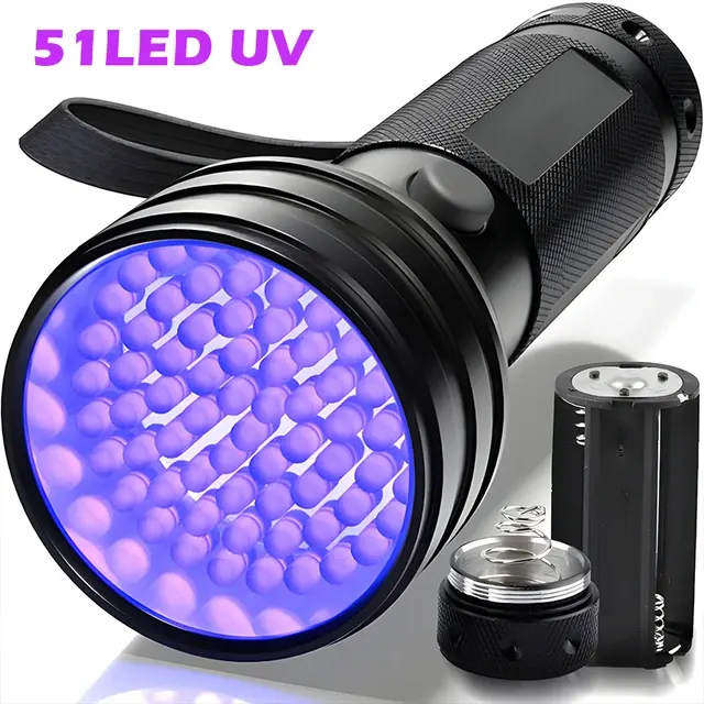 LED-UV-Taschenlampe für Haustierflecken 2