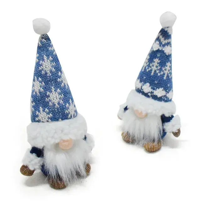 Gesichtslose Weihnachts-Gnom-Puppe 3