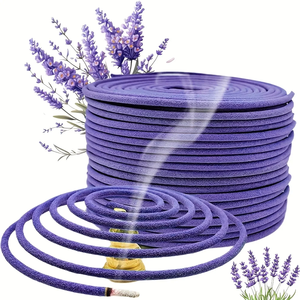Lavendel-Räucherspirale 2