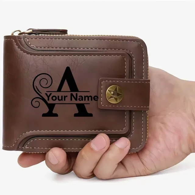 Gravierte Herrenbrieftasche 4
