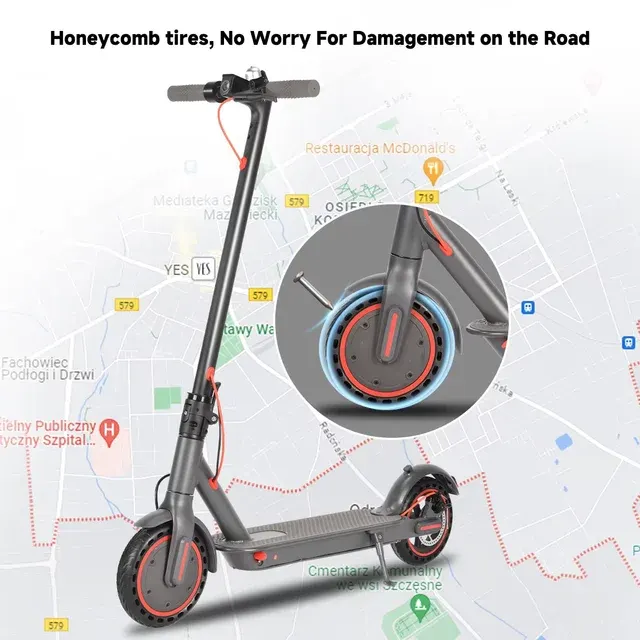 Faltbarer Elektroroller für Erwachsene, 30 km Reichweite 3