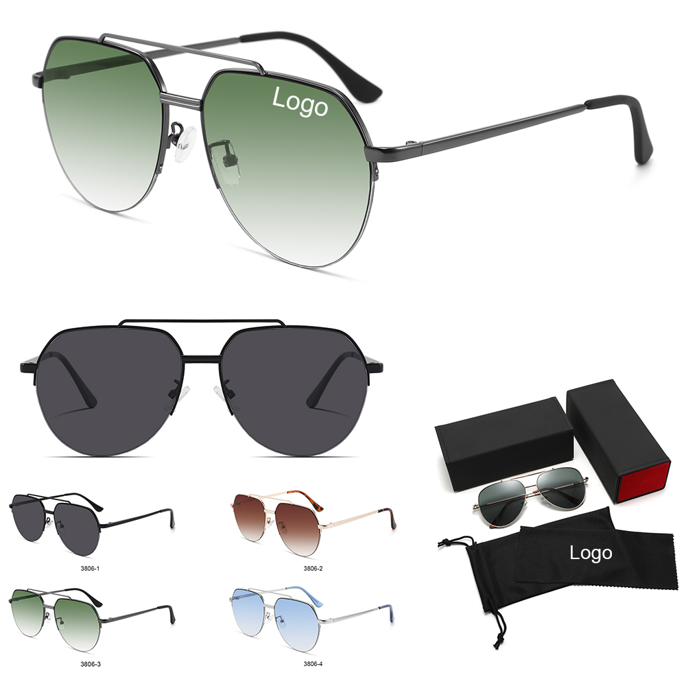 Oversize-Metall-Sonnenbrille 2