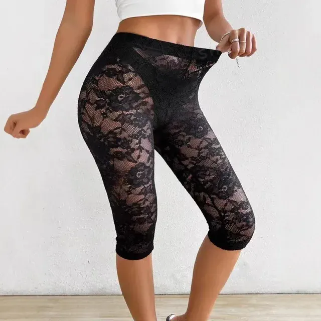 Damen-Spitzenleggings 3
