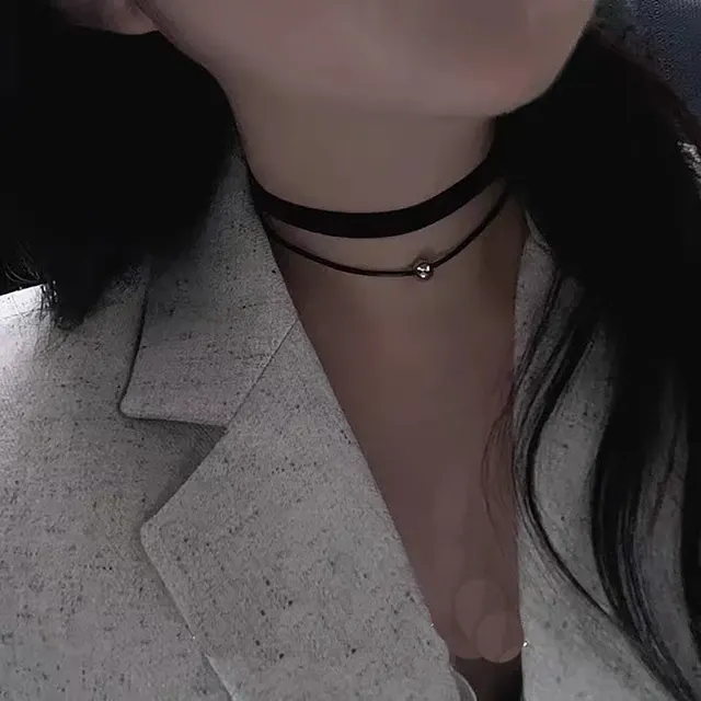 Samt-Choker 1