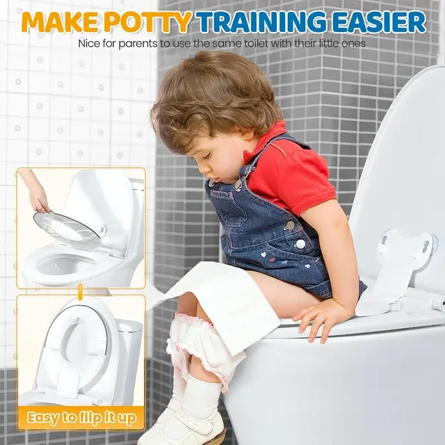 Klappbarer Kinder-Toilettensitz 4