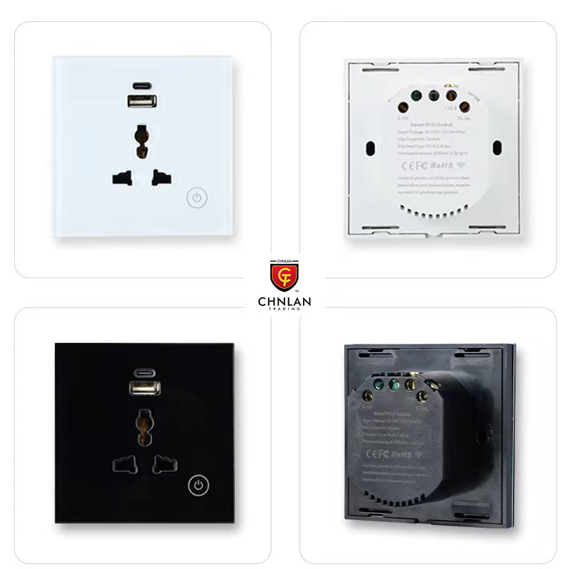 WLAN Steckdose mit USB-C und 13A Schutzkontakt 3