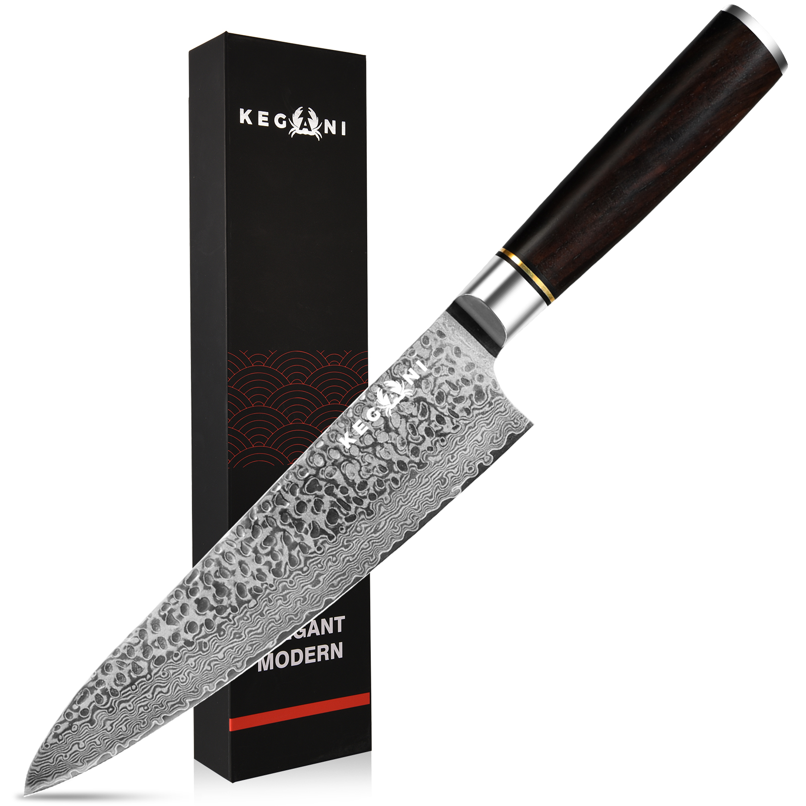 6,9-Zoll Japanisches Nakiri-Gemüsemesser 2