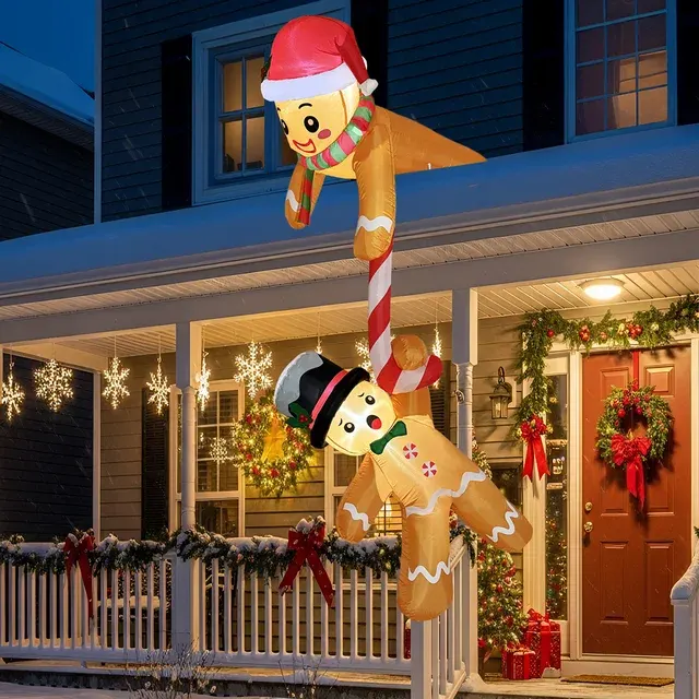 Aufblasbare Lebkuchen-Deko 3
