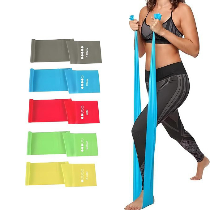 Yoga Pilates Krafttraining Widerstandsbänder Set