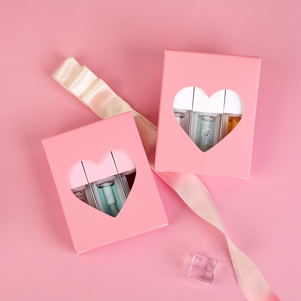 Farbwechsel Lipgloss Set quadratische Tube 3