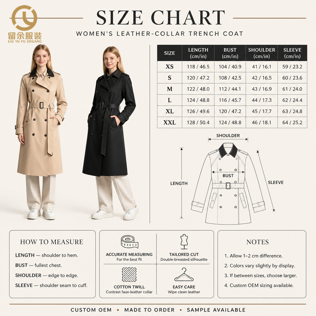 Damen Büro Wintermantel Trenchcoat Formell 3