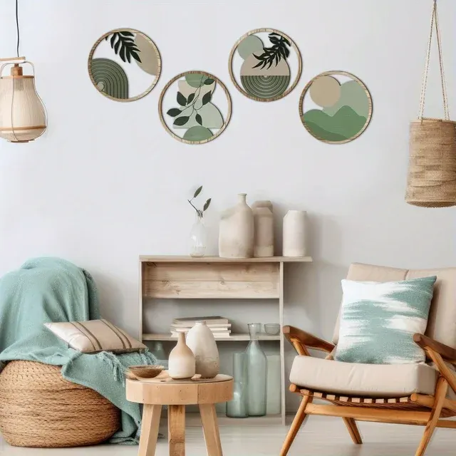 Boho-Wandkunst-Set 2