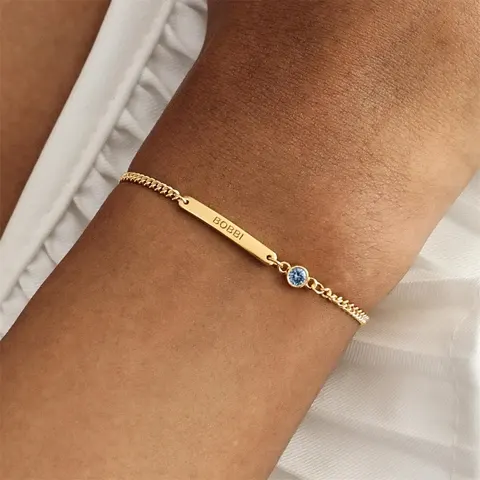 Geburtsstein Armband