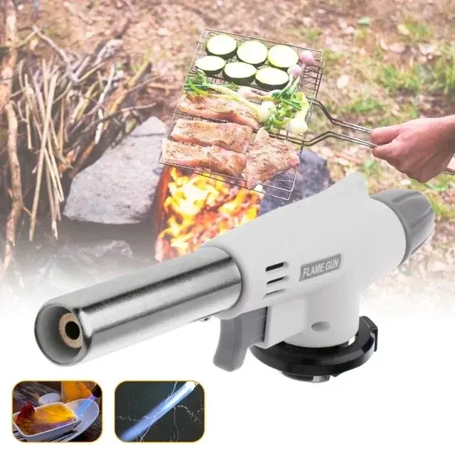 Butanbrenner mit Metall-Flammenpistole für Outdoor 2