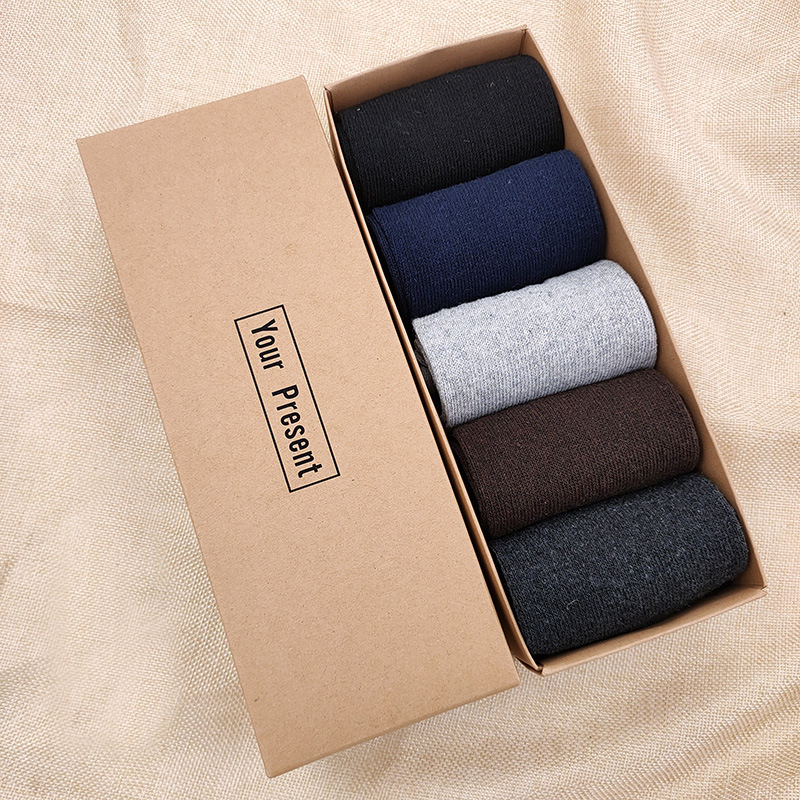 Casual-Herrensocken im 5er-Geschenkset 3