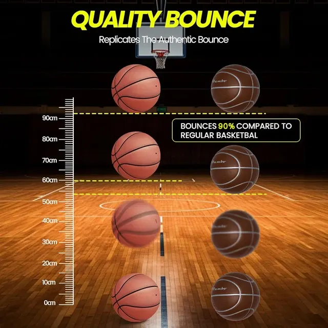 Leiser Schaumstoff-Basketball 3