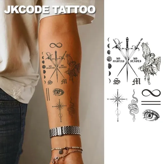 Temporäre Tattoo-Aufkleber 3