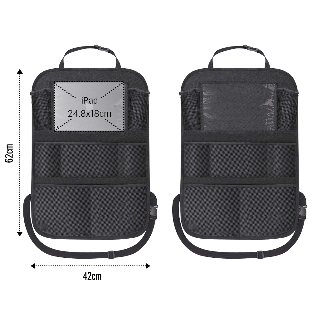 Oxford-Autorücksitz-Organizer mit Netztasche 2