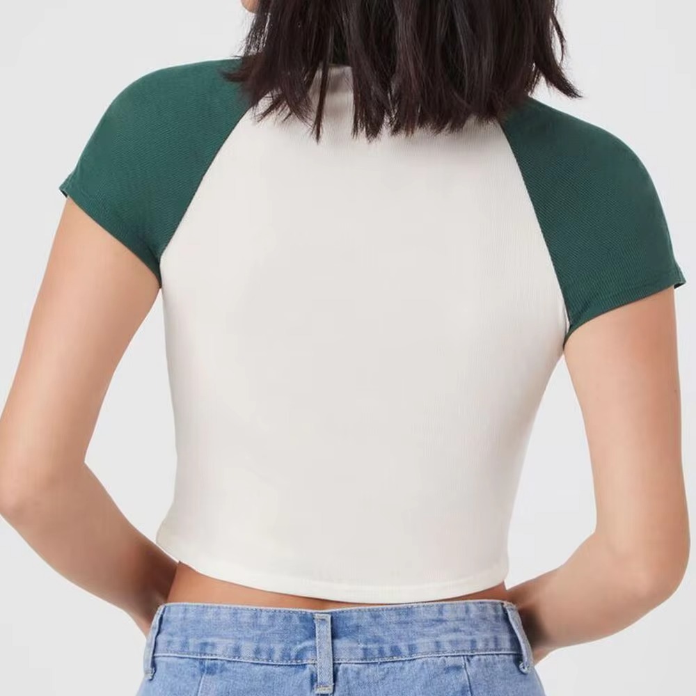 Quick Dry Sport Crop Top Damen 3