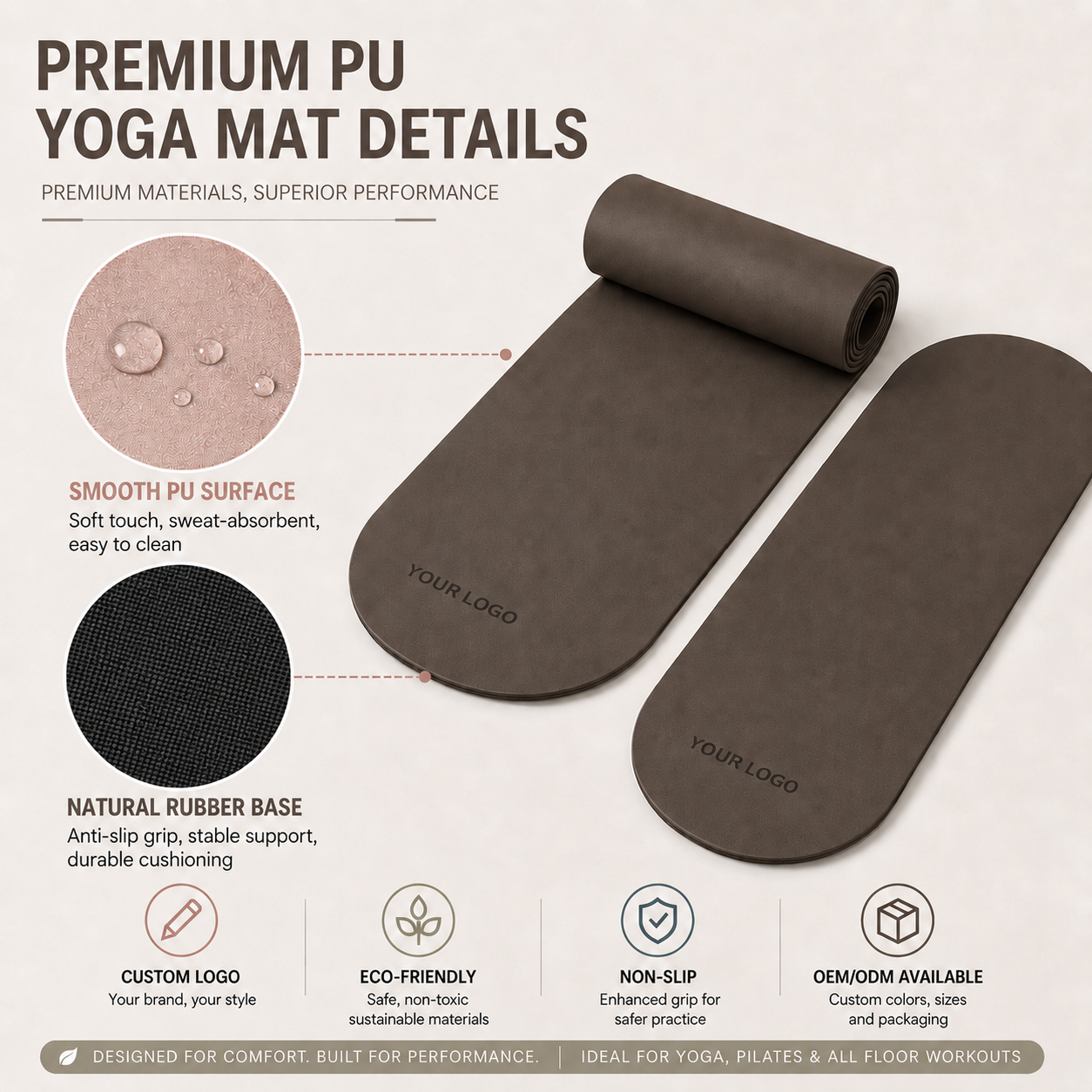 Rutschfeste Yogamatte 2