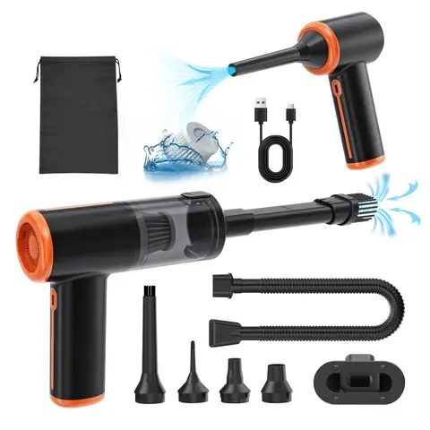 Kabelloser 6-in-1 Mini-Autostaubsauger, 6000 Pa