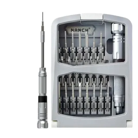 46-in-1 Elektro-Schraubendreher-Set aus Stahllegierung