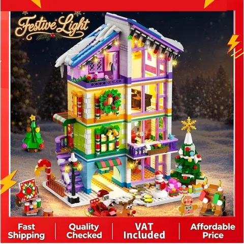 Weihnachtshaus-Bausatz