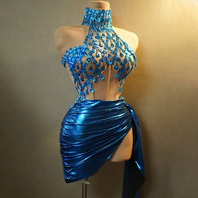 Pailletten-Partykleid 4