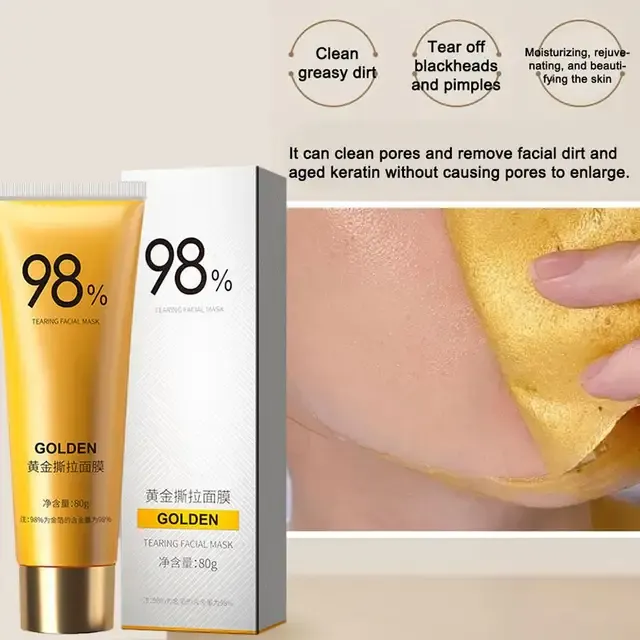 Gold-Peel-off-Maske 2