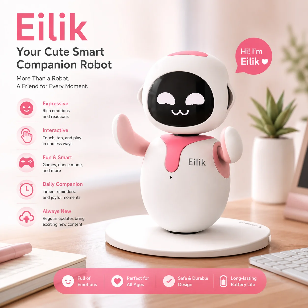 KI-Desktop-Roboter mit Emotionen 3