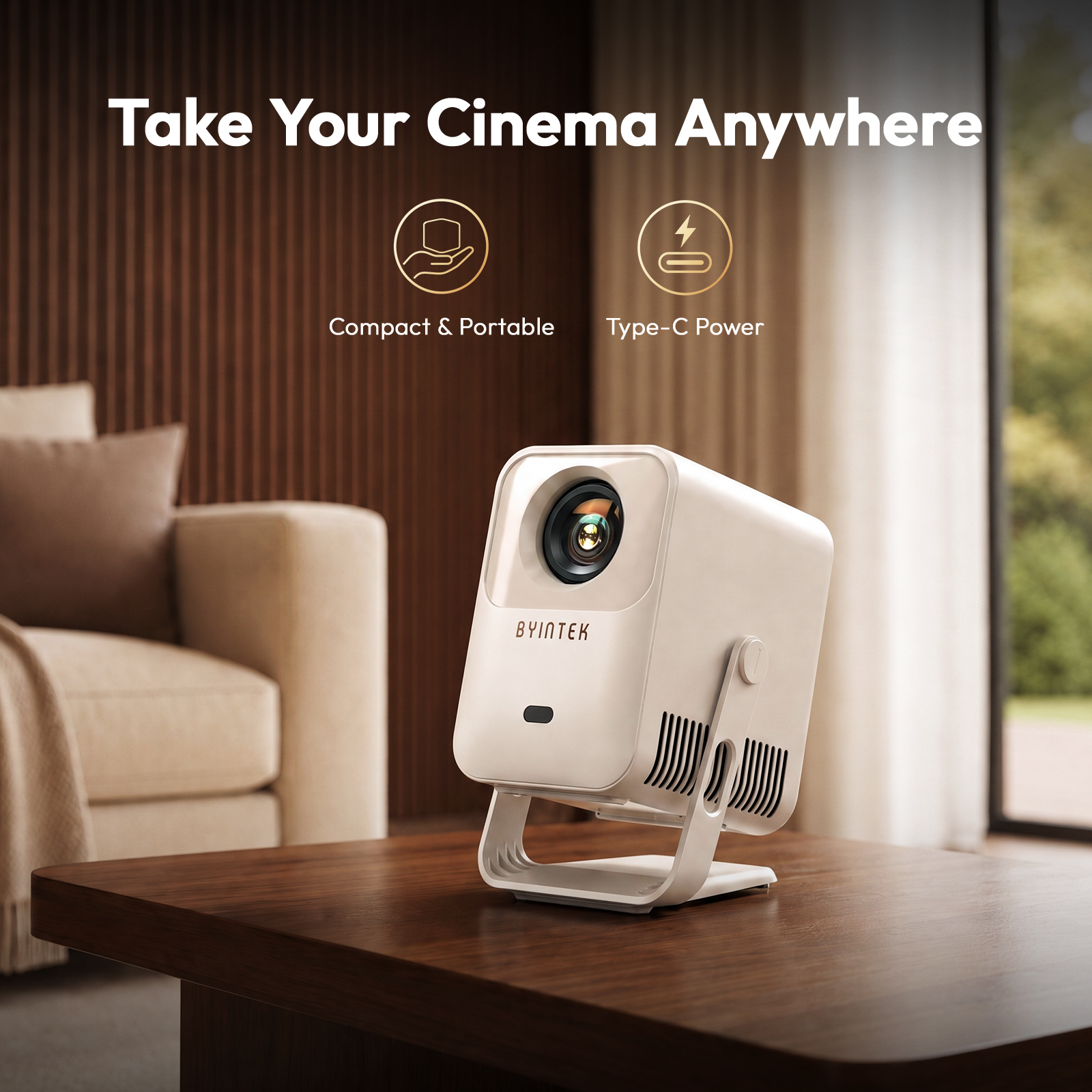 Taschen Smart Mini Beamer Android WLAN 3