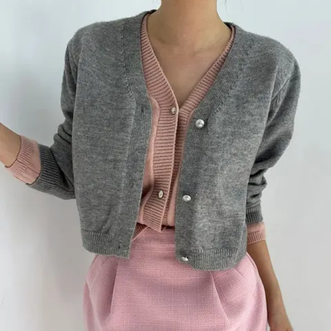 Damen Pullover Zweiteiler-Optik