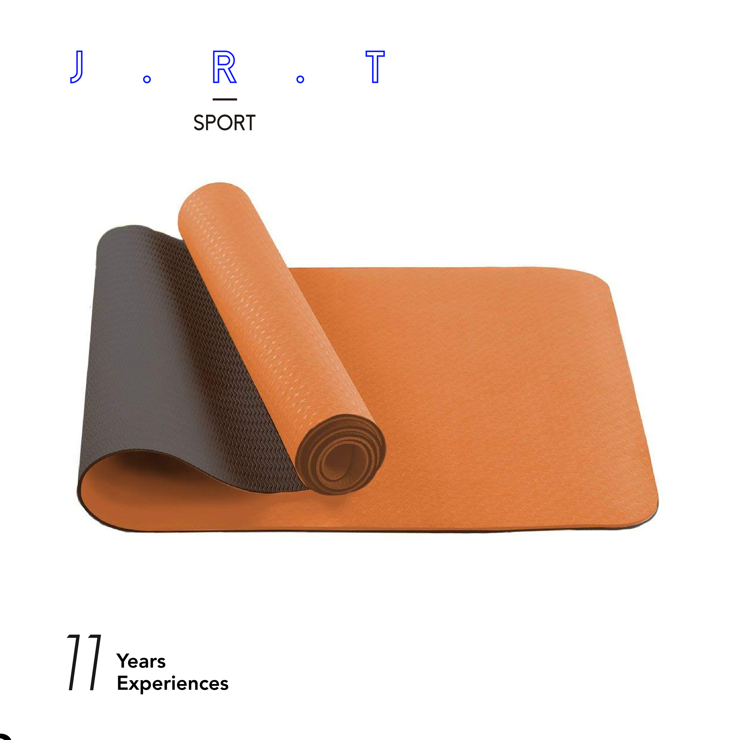 Leichte Faltbare Reise-Yogamatte mit Tasche 2