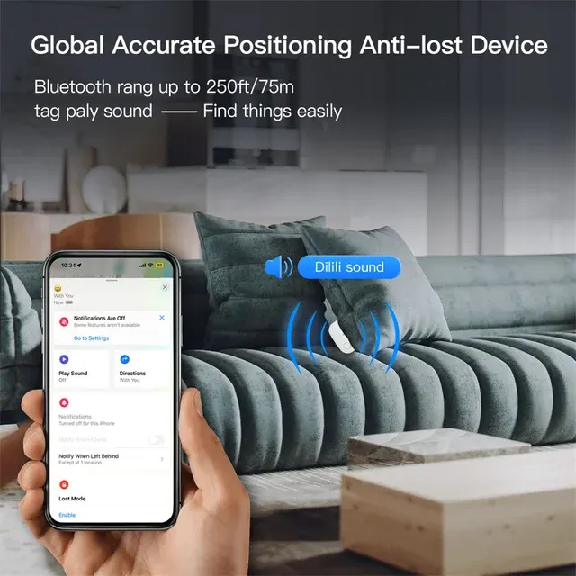 Smarter Bluetooth-Alarm-Tracker Anti-Verlust 3