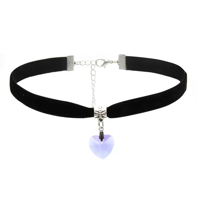 Samt-Choker-Halskette 2