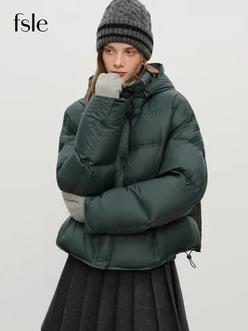 Damen-Bubble-Daunenjacke